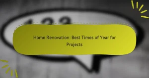 Kodu Renoveerimine: Parimad Ajad Aastas Projektideks